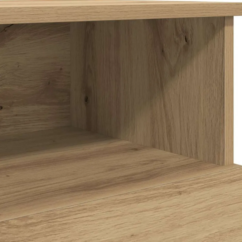 vidaXL Mesas-Mesita de noche madera de ingeniería 50x32x60 cm
