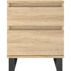 vidaXL Mesita de noche madera de ingeniería 40x35x50 cm Roble Sonoma Best