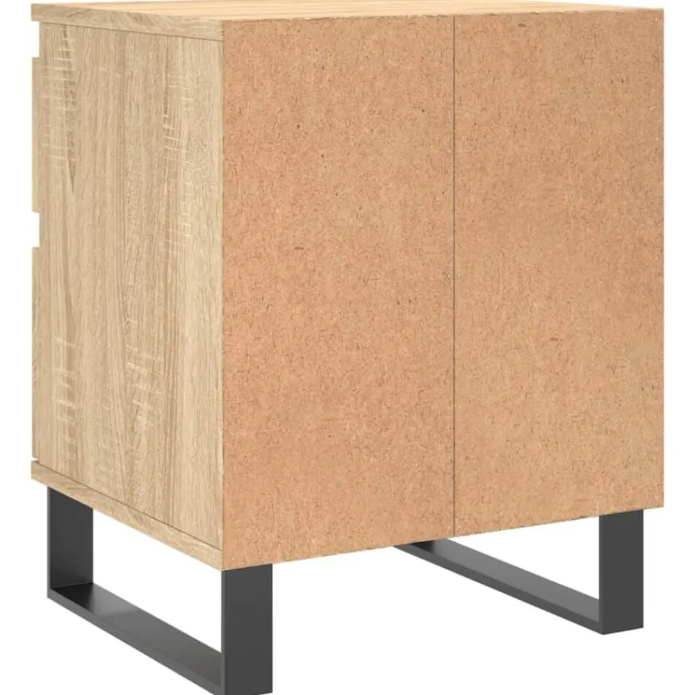 vidaXL Mesita de noche madera de ingeniería 40x35x50 cm Roble Sonoma Best
