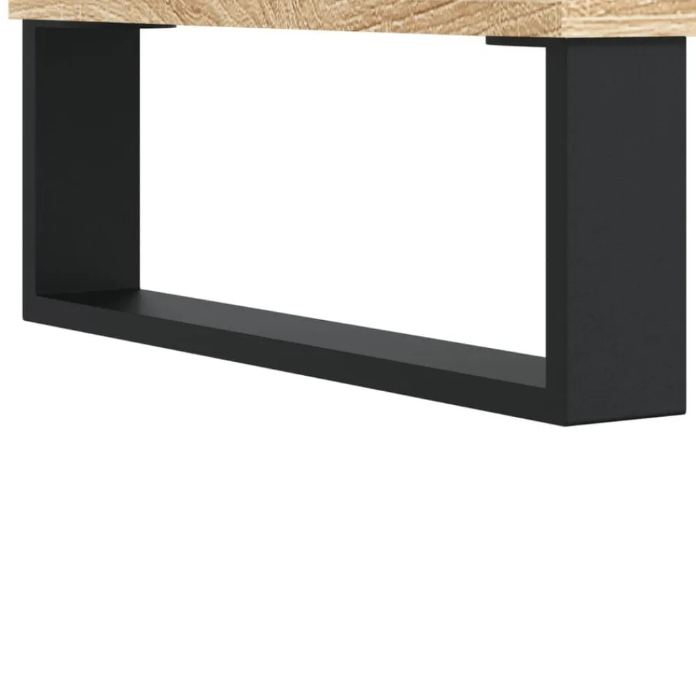 vidaXL Mesita de noche madera de ingeniería 40x35x50 cm Roble Sonoma Best