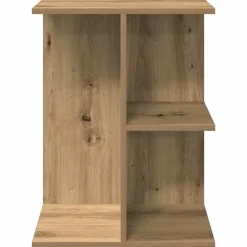 vidaXL Mesas-Mesita noche 2 uds madera ingeniería 46,5x29x61cm