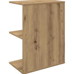 vidaXL Mesas-Mesita noche 2 uds madera ingeniería 46,5x29x61cm