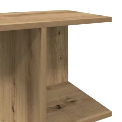 vidaXL Mesas-Mesita noche 2 uds madera ingeniería 46,5x29x61cm