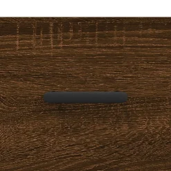 vidaXL Mesas-Mesita noche 2 uds madera ingeniería marrón roble 40x35x47,5 cm