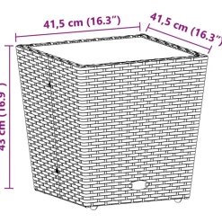 vidaXL Mesita y sillas con cojines 3 pzas ratán sintético vidrio Negro Sale