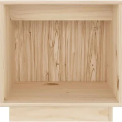 vidaXL Mesas-Mesitas de noche 2 uds madera maciza de pino 40x30x40 cm