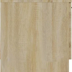 vidaXL Mesitas de noche 2 unidades color 40x39x40 cm Roble Sonoma Outlet
