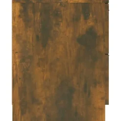 vidaXL Mesitas de noche 2 uds madera contrachapada color Roble ahumado Sale
