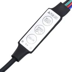 vidaXL Mesitas de noche de pared con luces LED 2 unidades roble marrón Marr&oacute;n roble Sale