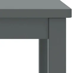 vidaXL Mesitas de noche madera maciza de pino 35x30x47cm Gris oscuro Clearance