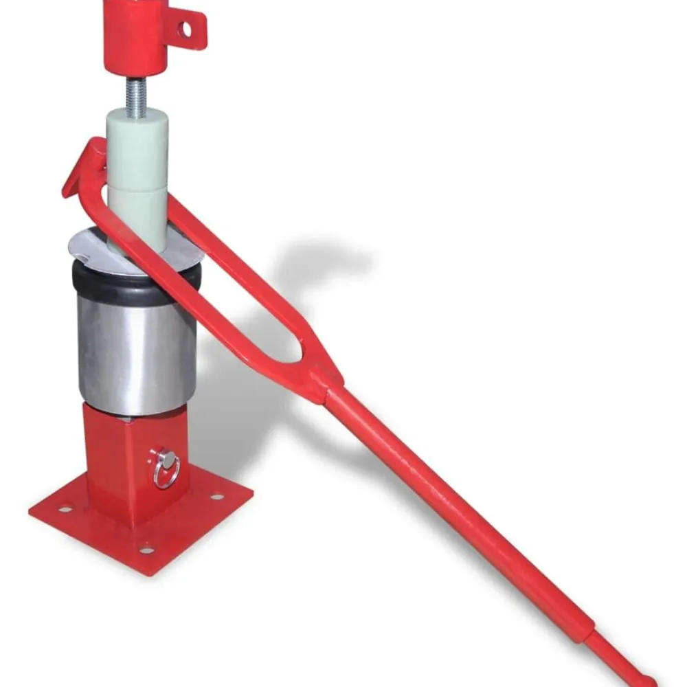 vidaXL Piezas Y Accesorios Para Vehículos-Mini cambiador de neumáticos rojo