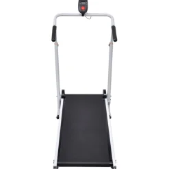 vidaXL Fitness Y Musculación-Mini cinta andadora plegable negra 93x36 cm