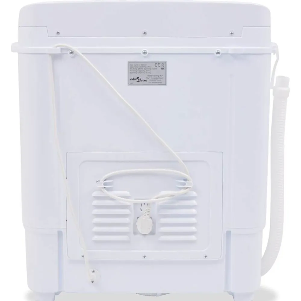 vidaXL Mini lavadora con 2 tambores 5,6 kg Outlet