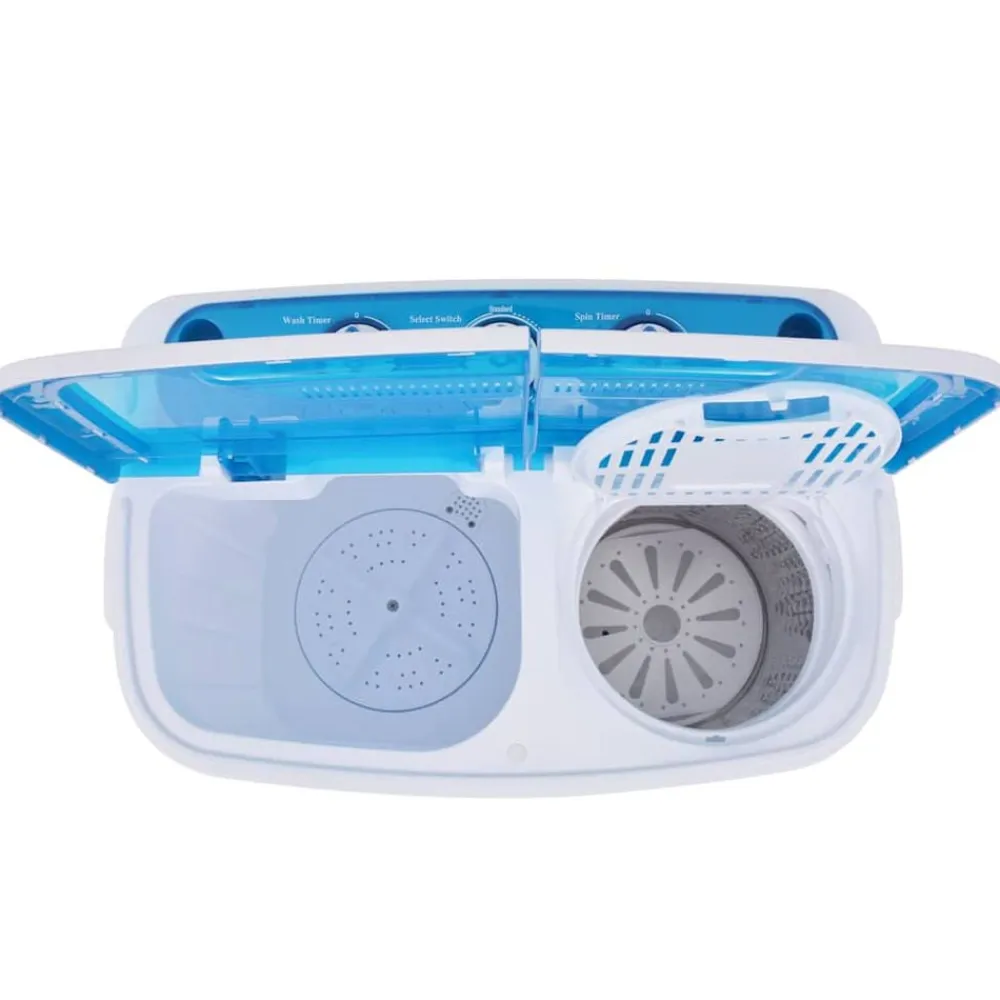 vidaXL Mini lavadora con 2 tambores 5,6 kg Outlet