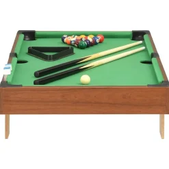vidaXL Mini mesa de billar marrón y verde 92x52x19 cm Marr&oacute;n y verde