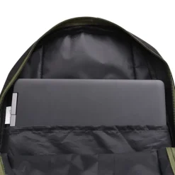 vidaXL Mochila de colegio 40 L negra y Camuflaje Best