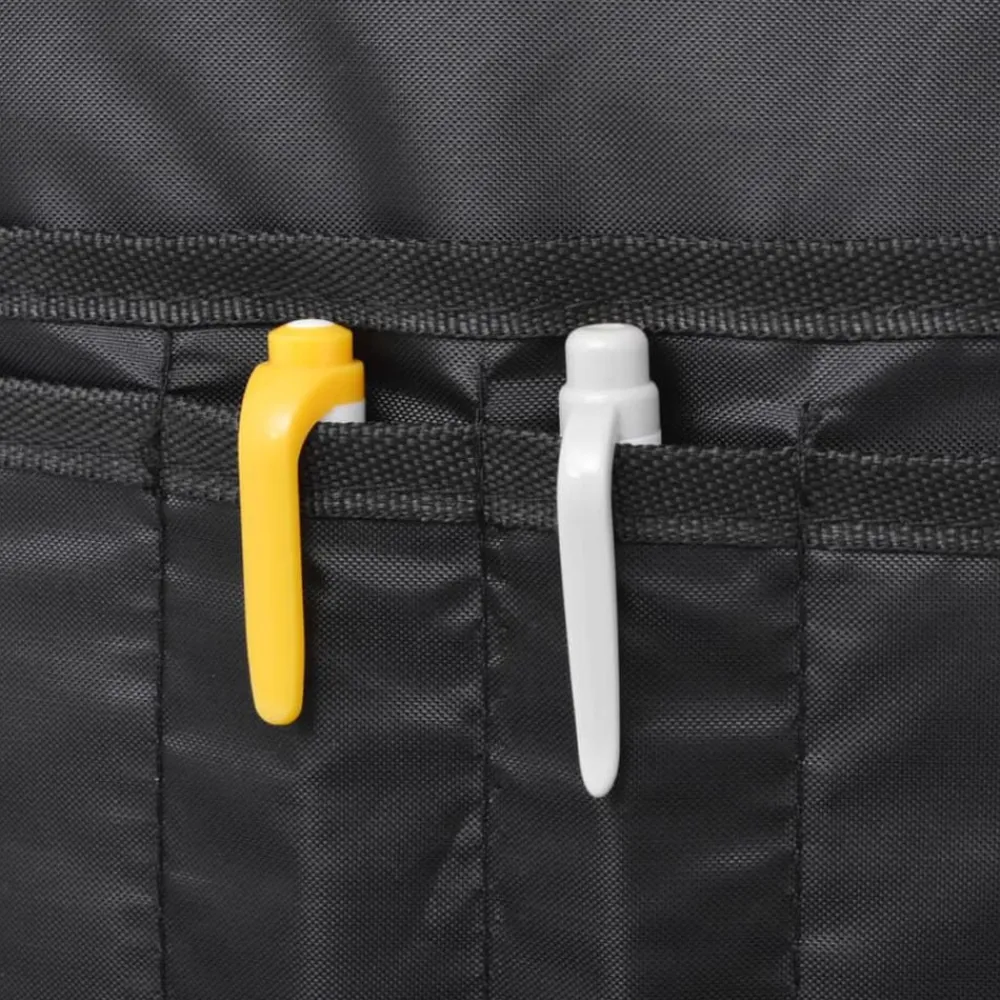 vidaXL Maletas Y Bolsos De Viaje-Mochila de colegio 40 L negra y