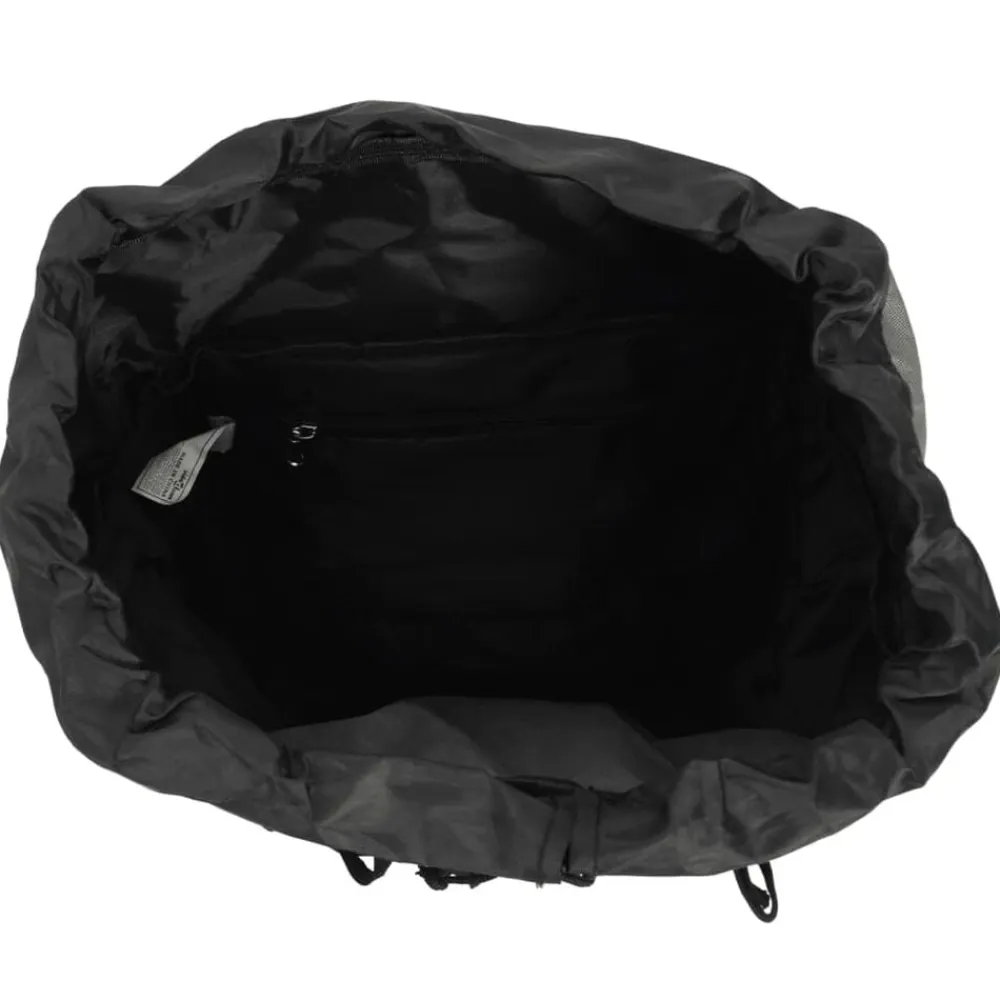vidaXL Mochila de senderismo tela oxford 60 l Gris