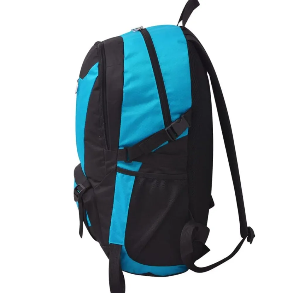 vidaXL Maletas Y Bolsos De Viaje-Mochila de senderismo 40 L negra y