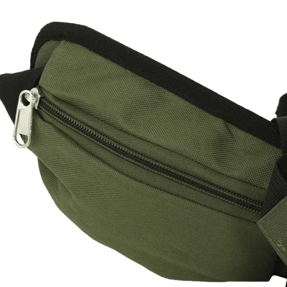 vidaXL Mochila de senderismo tela oxford militar 60 l Verde Discount