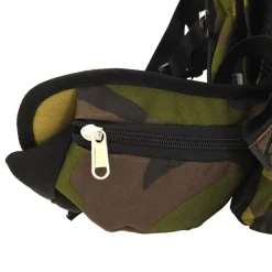 vidaXL Mochila de senderismo tela oxford verde 60 l Camuflaje Sale