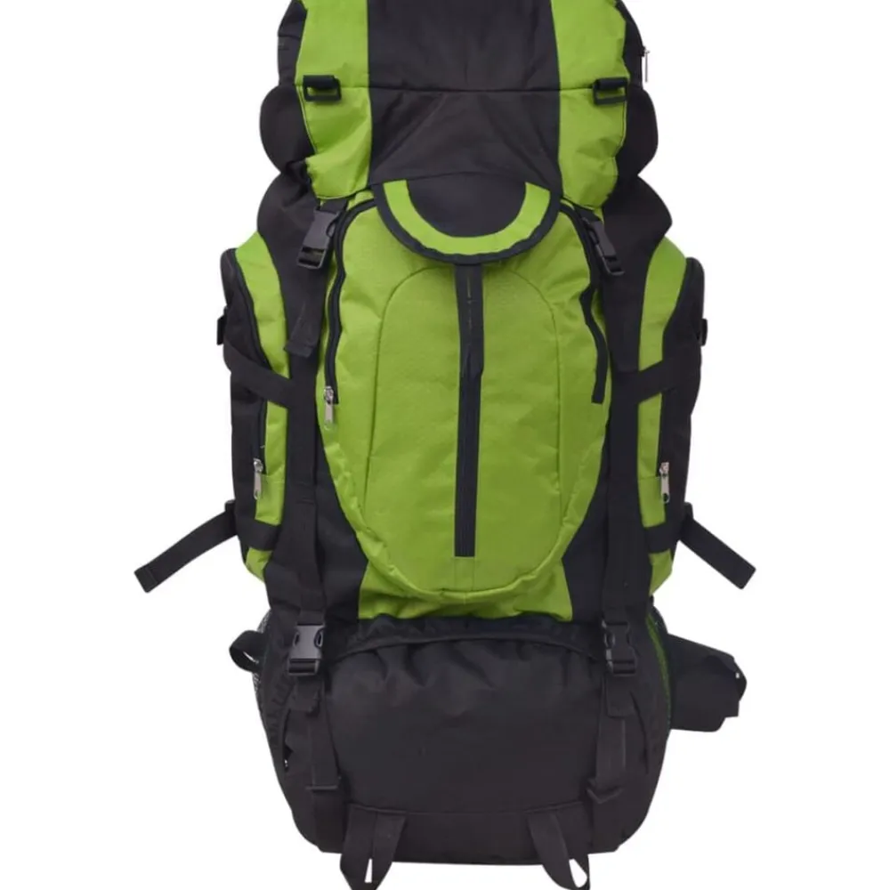 vidaXL Maletas Y Bolsos De Viaje-Mochila de senderismo XXL negro y 75 l
