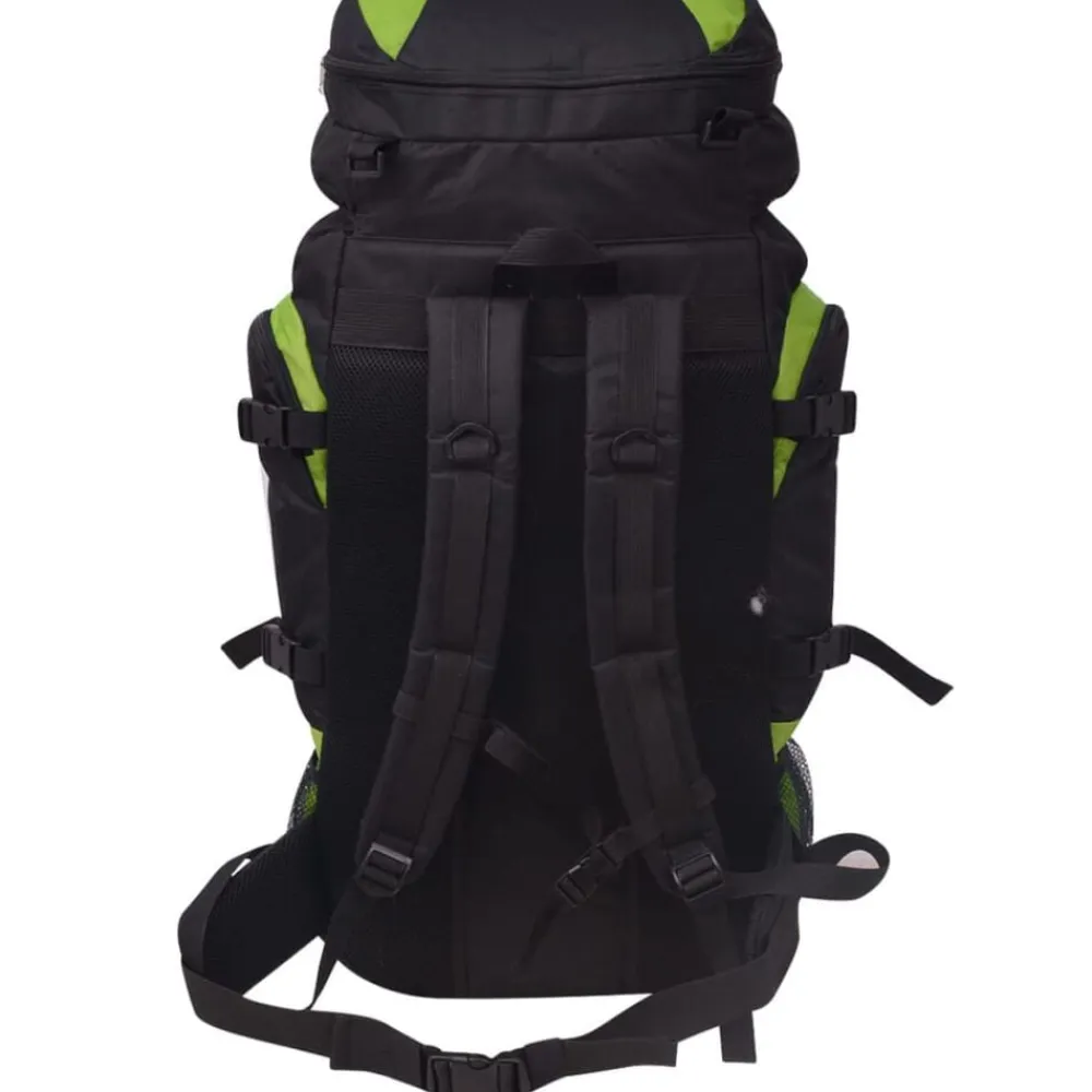 vidaXL Maletas Y Bolsos De Viaje-Mochila de senderismo XXL negro y 75 l