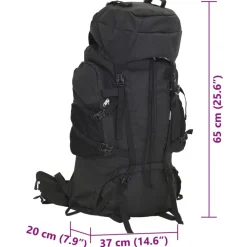 vidaXL Maletas Y Bolsos De Viaje-Mochila de senderismo tela oxford 60 l