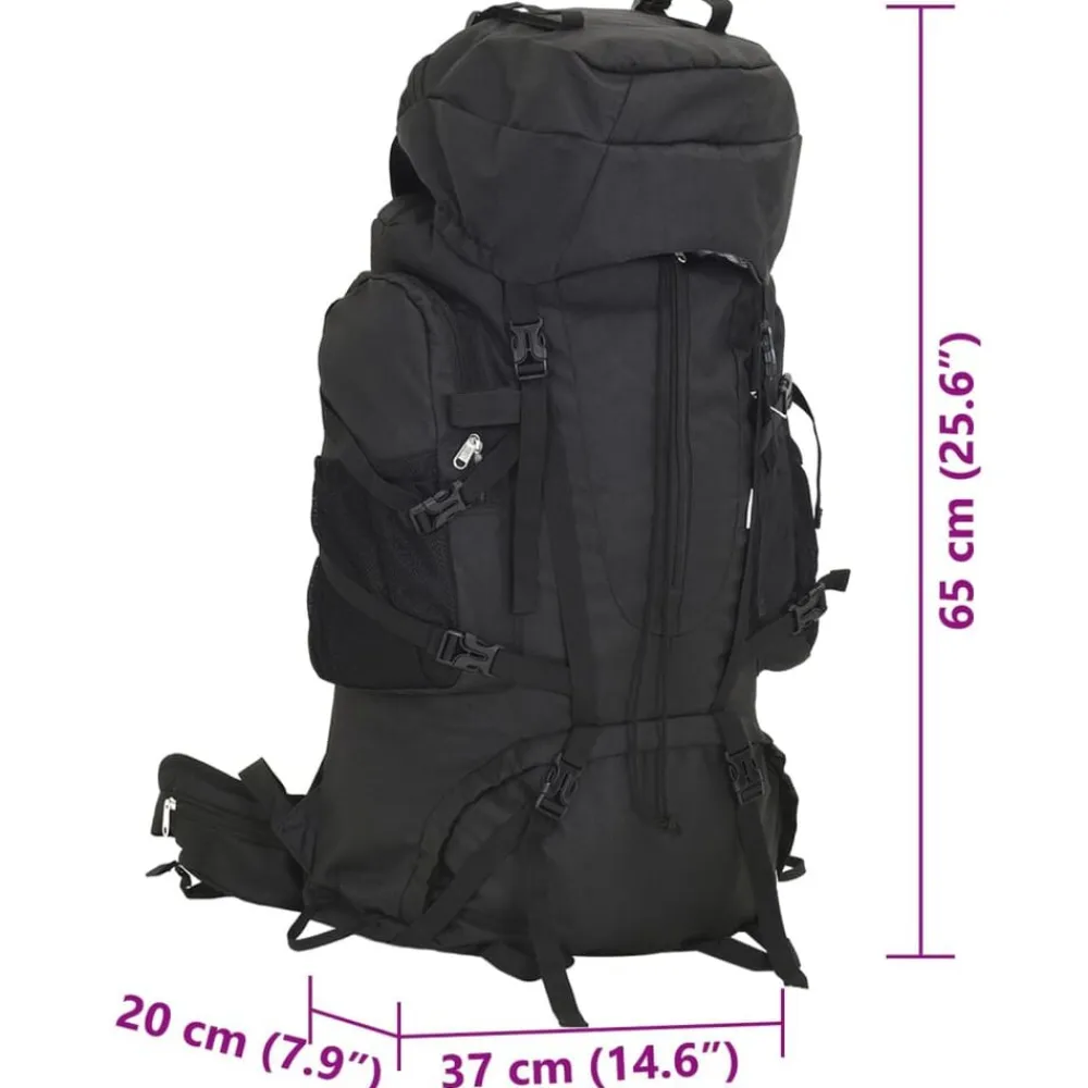 vidaXL Maletas Y Bolsos De Viaje-Mochila de senderismo tela oxford 60 l