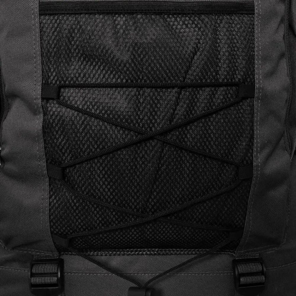 vidaXL Mochila estilo ejército XXL 100 l Negro Online