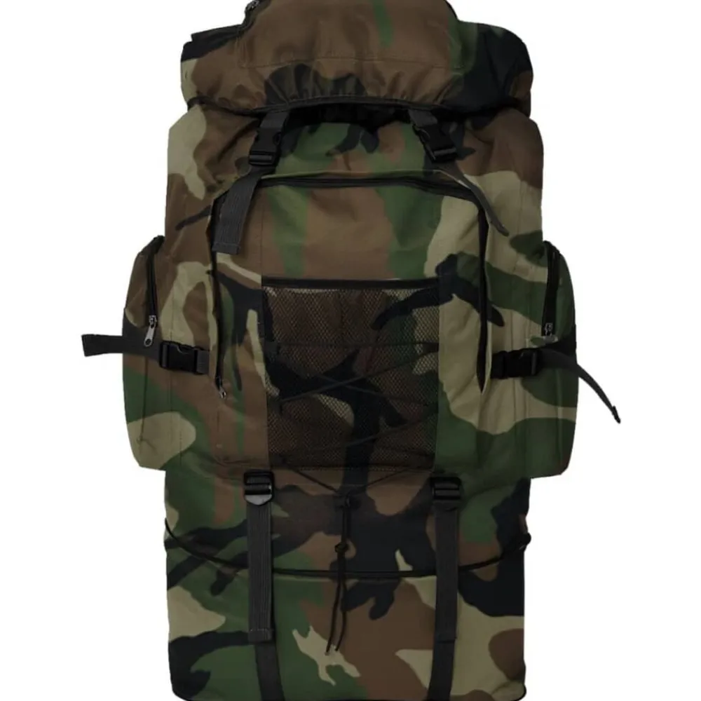 vidaXL Maletas Y Bolsos De Viaje-Mochila estilo ejército XXL 100 l