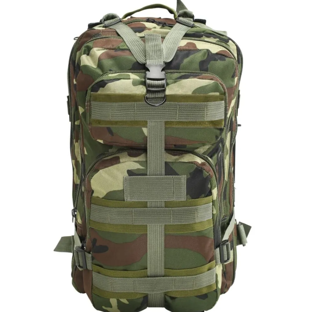 vidaXL Maletas Y Bolsos De Viaje-Mochila militar 50 L