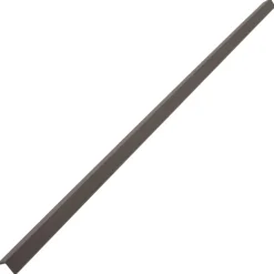 vidaXL Materiales De Construcción-Molduras angulares 5 uds WPC marrón oscuro 170 cm