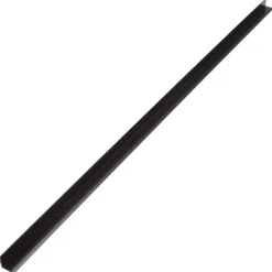 vidaXL Materiales De Construcción-Molduras angulares 5 uds WPC marrón oscuro 170 cm