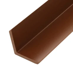 vidaXL Molduras angulares 5 uds WPC marrón claro 170 cm Marrón claro New