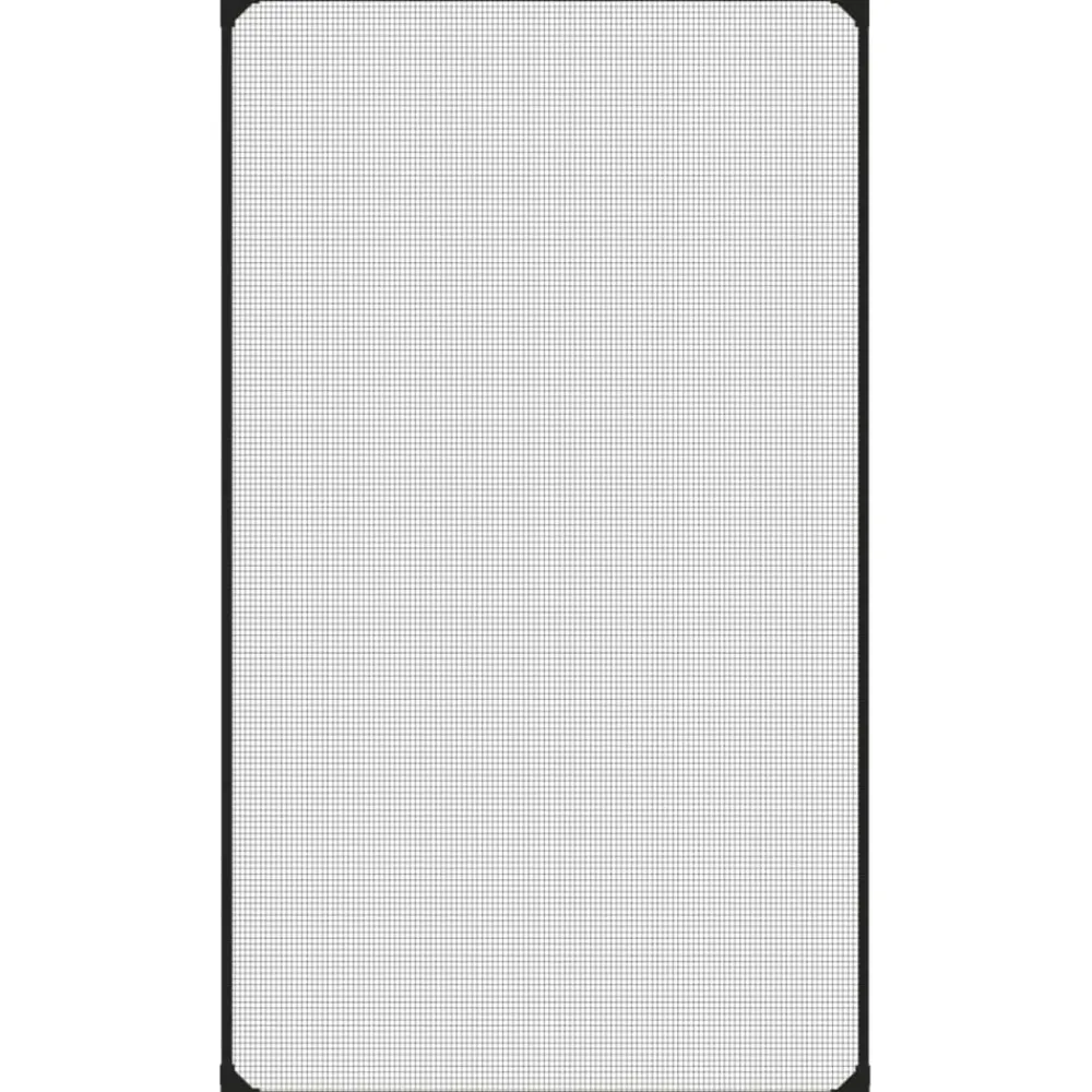 vidaXL Decoración-Mosquitera magnética para ventanas gris 80x140 cm