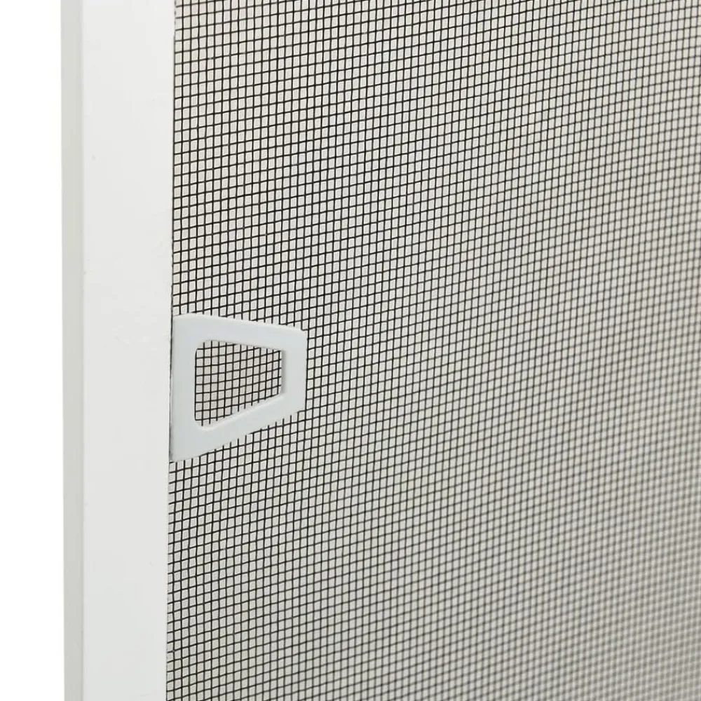 vidaXL Mosquitera para ventanas 80x100 cm Blanco New