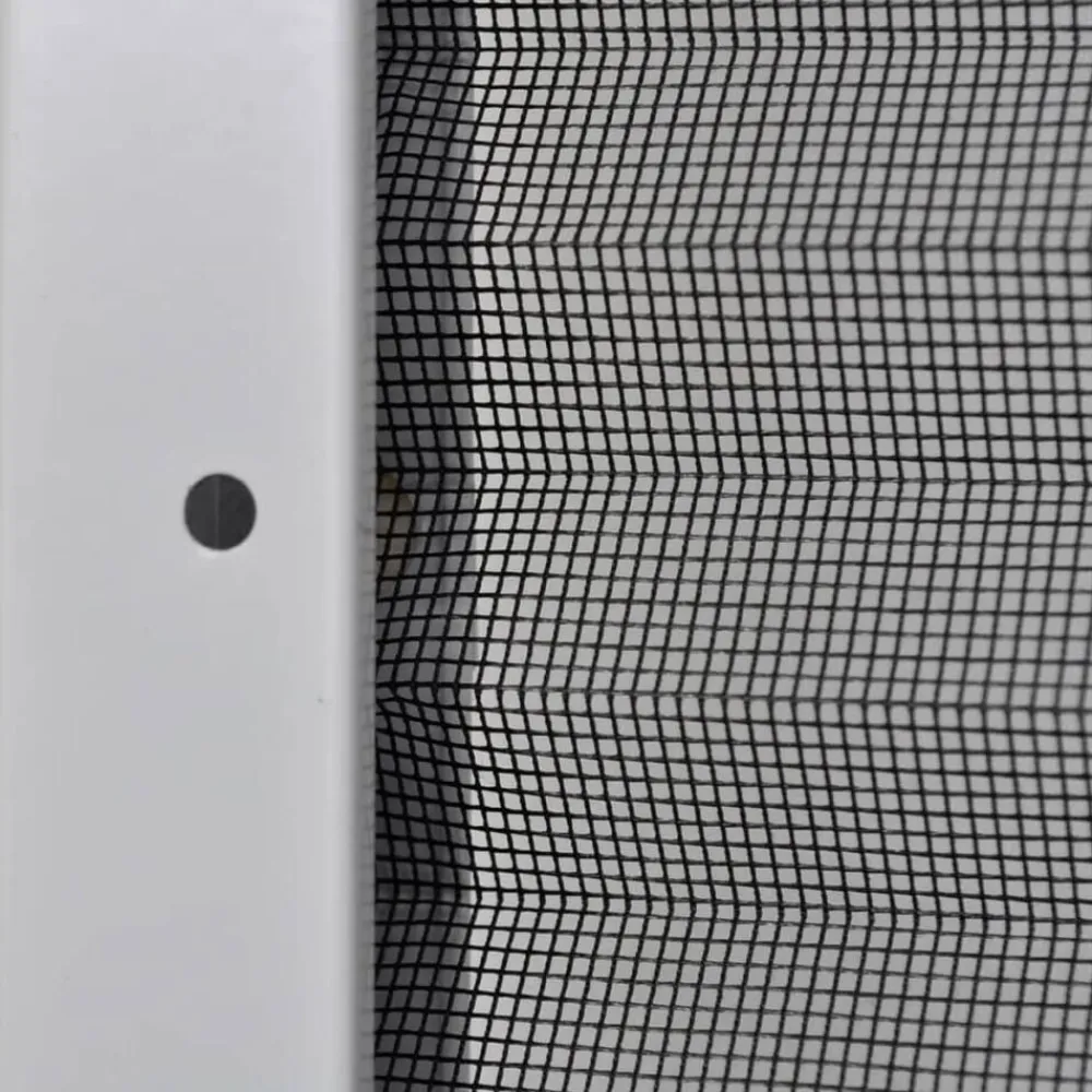 vidaXL Decoración-Mosquitera plisada para ventanas contra el sol aluminio 60x80cm