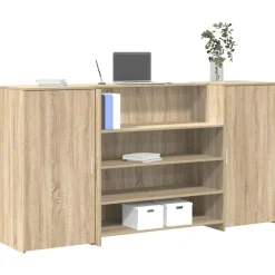vidaXL Mobiliario De Oficina-Mostrador de recepción 200x50x103,5 cm
