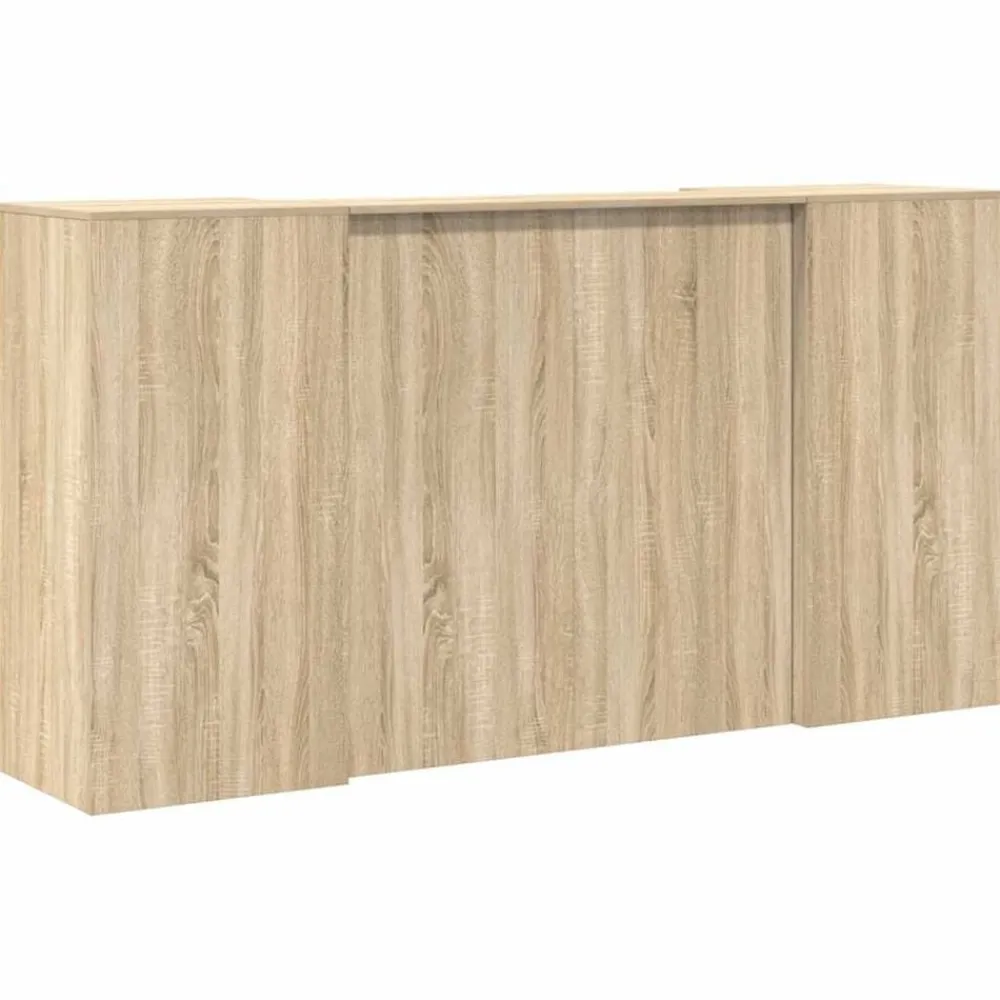 vidaXL Mobiliario De Oficina-Mostrador de recepción 200x50x103,5 cm