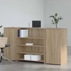 vidaXL Mobiliario De Oficina-Mostrador de recepción 200x50x103,5 cm