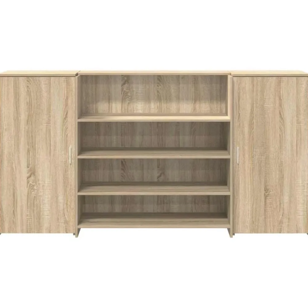 vidaXL Mobiliario De Oficina-Mostrador de recepción 200x50x103,5 cm