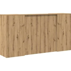 vidaXL Mostrador de recepción roble artisian 200x50x103,5 cm Roble artisan