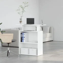 vidaXL Mobiliario De Oficina-Mostrador de recepción 100x40x104 cm madera de ingeniería