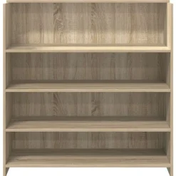 vidaXL Mostrador de recepción 100x50x103,5 cm Madera de ingeniería Roble Sonoma