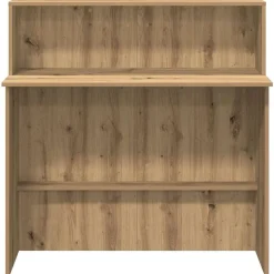 vidaXL Mostrador de recepción roble artisian 100x50x103,5 cm Roble artisan Best