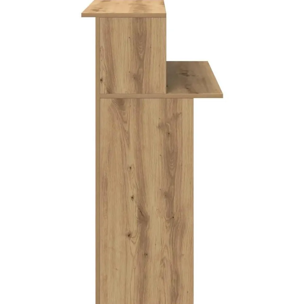 vidaXL Mostrador de recepción roble artisian 100x50x103,5 cm Roble artisan Best