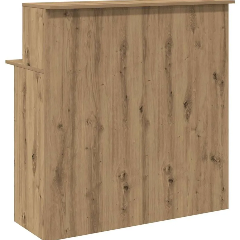 vidaXL Mostrador de recepción roble artisian 100x50x103,5 cm Roble artisan Best