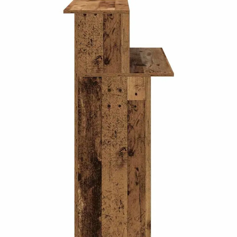 vidaXL Mobiliario De Oficina-Mostrador de recepción madera vieja 100x50x103,5 cm
