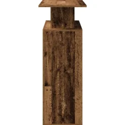 vidaXL Mostrador de recepción 100x40x104 cm Madera antigua Discount